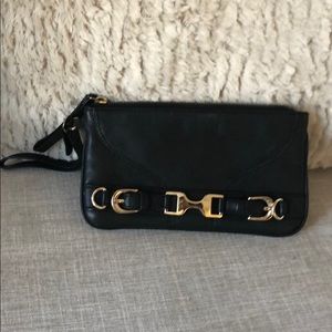 Black Ann Taylor Wristlet
